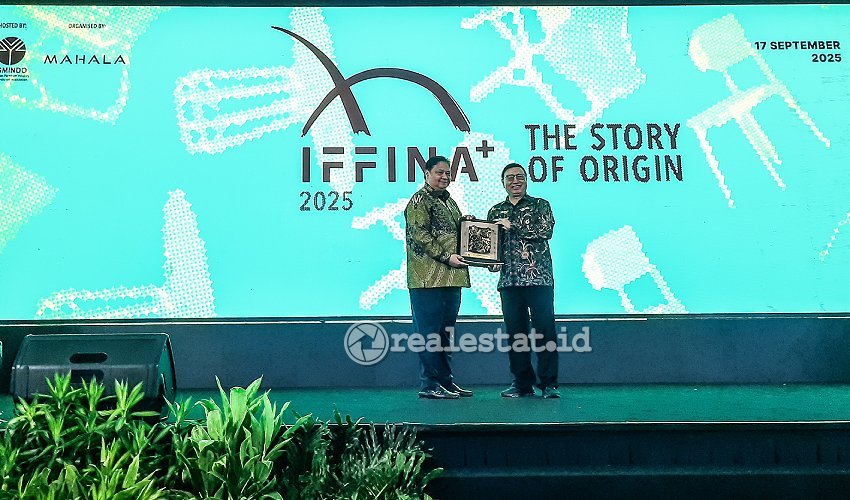 Pembukaan Pameran furnitur dan desain interior IFFINA+ 2025-RealEstat.id-Adhitya Putra