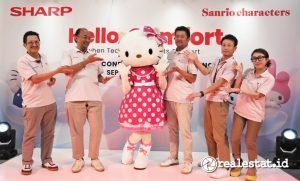 Sharp Hello Comfort Sanrio Hello Kitty realestat.id dok