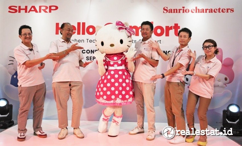 Sharp Hello Comfort Sanrio Hello Kitty realestat.id dok
