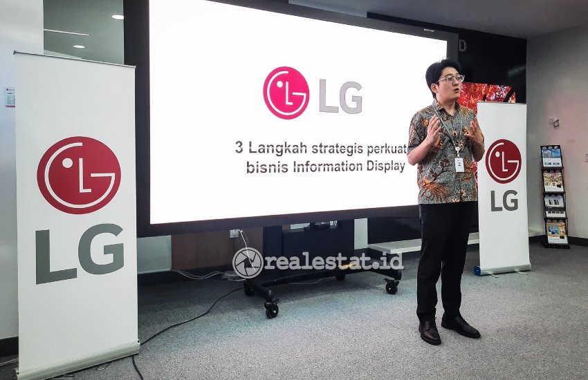Strategi LG Garap Pasar Information Display Indonesia untuk B2B-RealEstat.id-Adhitya Putra