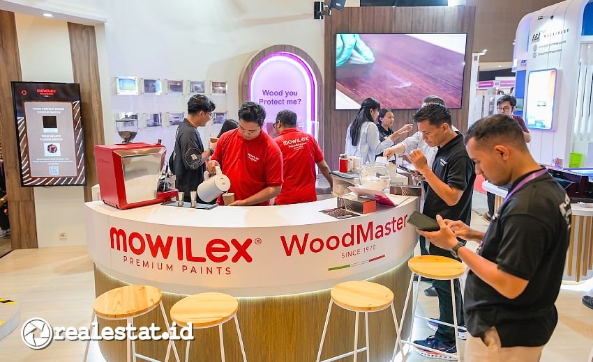 peluncuran cat pelapis kayu mowilex woodmaster realestat.id dok