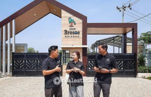 Jajaran Managemen Daun Karya Properti memperkenalkan Hunian modern tropis Tangerang-RealEstat.id-Adhitya Putra
