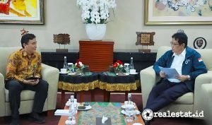 Komisioner BP Tapera Menteri Keuangan Bahas SLIK OJK realestat.id dok