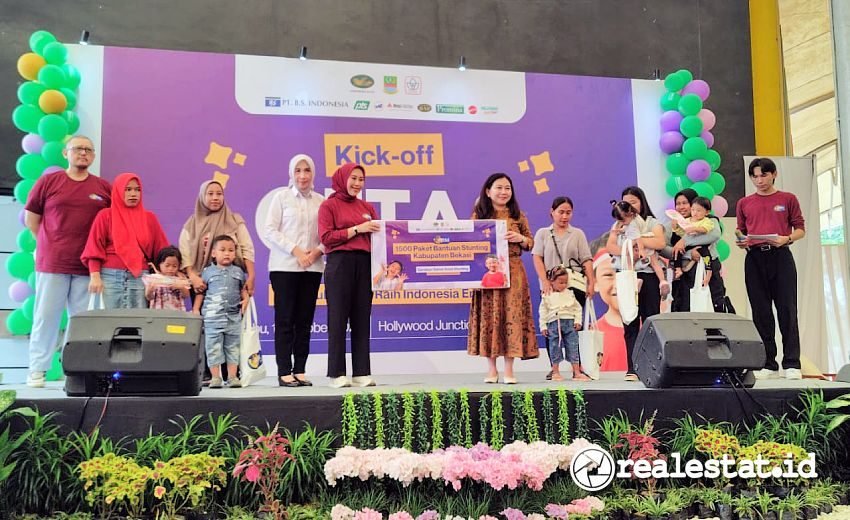 Program Getas 2025 jababeka kabupaten bekasi stunting realestat.id dok