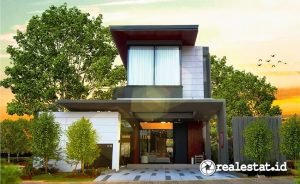 Rumah Portico Creek Klaster Lake Vista Shila at Sawangan realestat.id dok