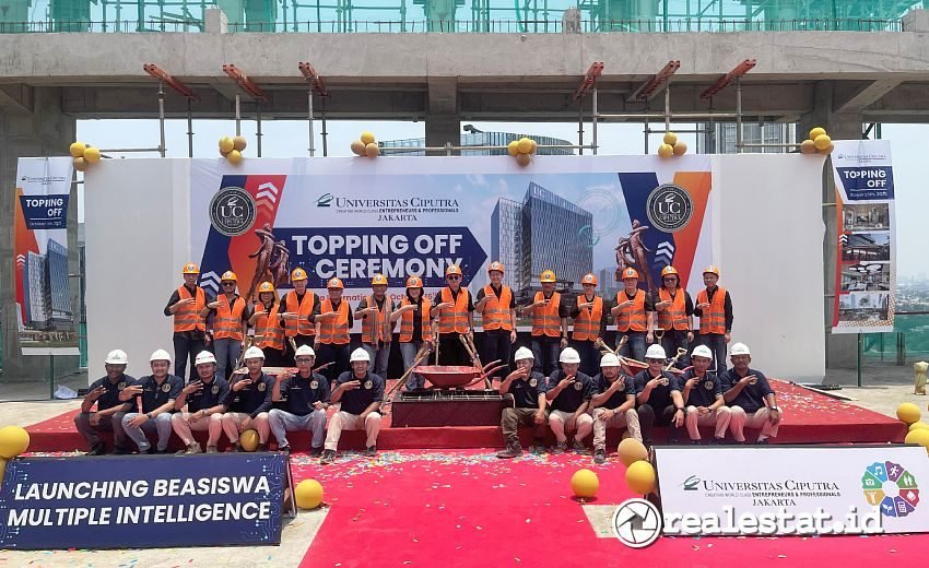 Universitas Ciputra Jakarta UCJ Topping Off Beasiswa Multiple Intelligence realestat.id dok