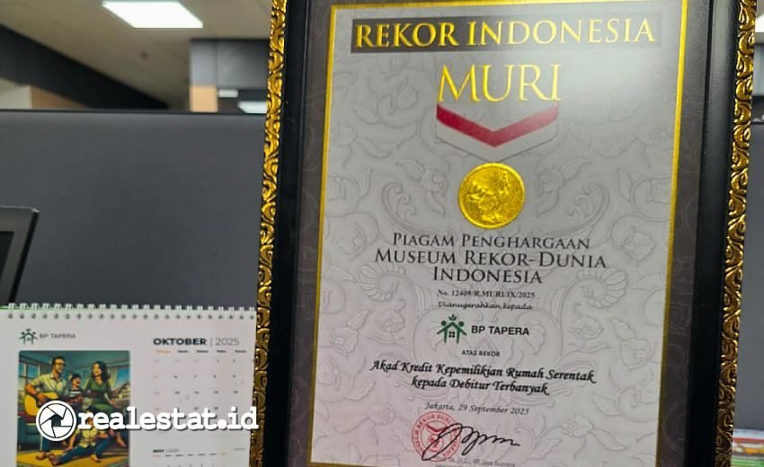 rekor muri bp tapera realestat.id dok