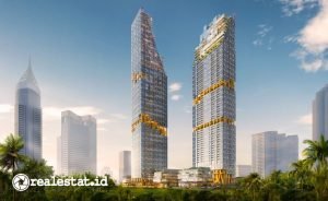 two sudirman private residences mitsubishi estate taspen properti realestat.id dok
