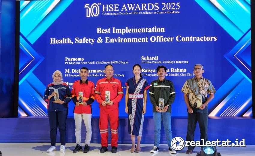Ciputra Residence HSE Awards 2025 realestat.id dok