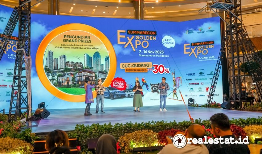 Closing Summarecon Expo 2025 Penjualan 180 triliun realestat.id dok