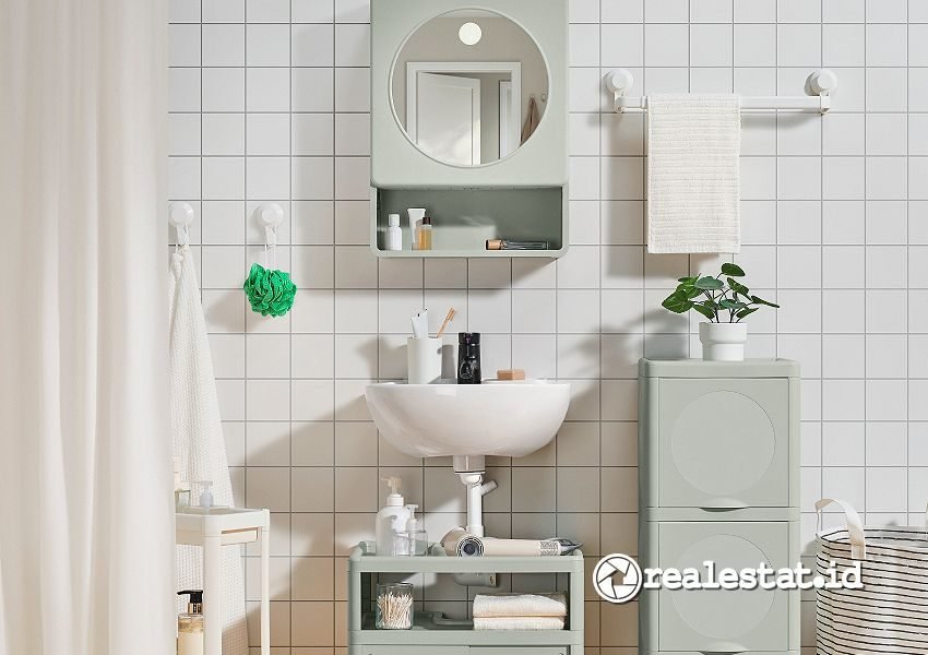 Inspirasi Penataan kamar mandi IKEA-RealEstat.id
