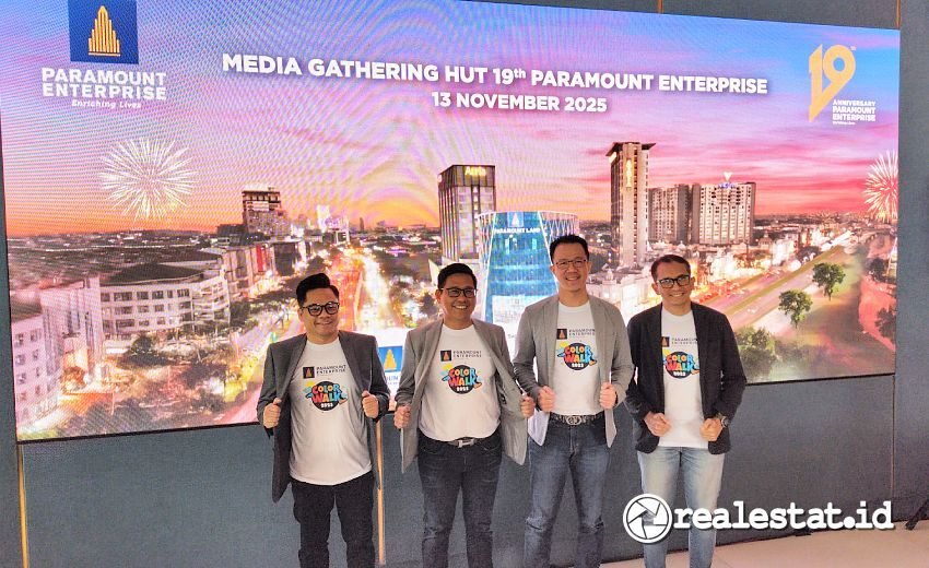 Media Gathering Ulang Tahun HUT Paramount Enterprise Internasional ke-19 realestat.id dok
