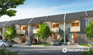 New Palm Town House Kota Jababeka Residence Cikarang realestat.id dok