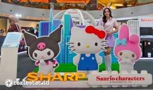 Sanrio Hello Comfort Exhibition Sharp Indonesia realestat.id dok