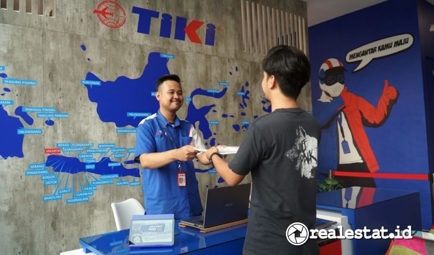 tiki keamanan data pribadi kurir jasa logistik realestat.id dok