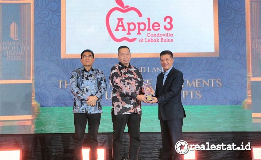 Apple 3 Condovilla Penghargaan Indonesia My Home Award IMHA 2025 realestat.id dok