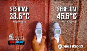 Cat Heatgard Aquaproof insulasi panas realestat.id dok