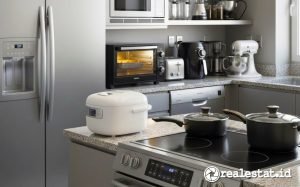 peranti peralatan elektronik rumah dapur aman saat liburan tahun baru lebaran realestat.id dok