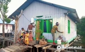 BSPS Rumah Kawasan Kumuh Sorong Papua Barat Daya Kementerian PKP realestat.id dok