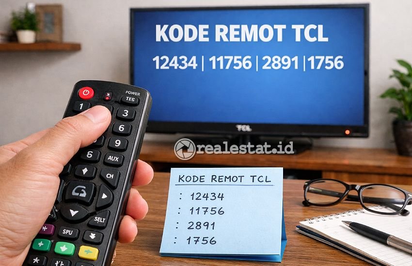 Kode Remot TV Universal TCL dan Cara Setting-RealEstat.id