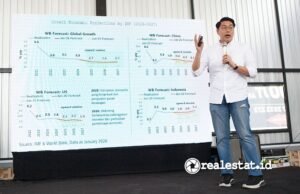 Paparan Outlook ekonomi 2026 Indonesia dari Reinhard Suryanaga, Konsultan Investasi-RealEstat.id