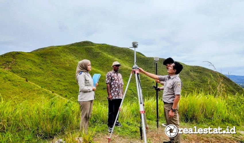 Pengukuran Peta Tanah Data Pertanahan ATR/BPN realestat.id dok