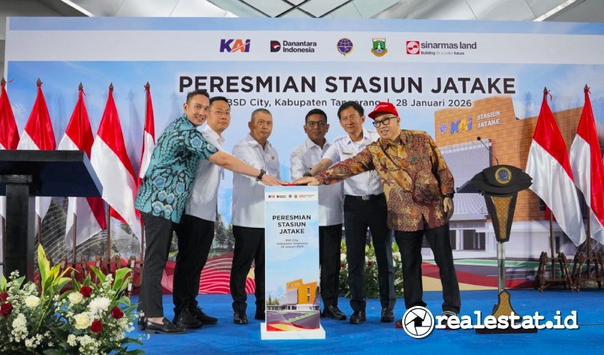 Peresmian Stasiun TOD Jatake BSD City realestat.id dok