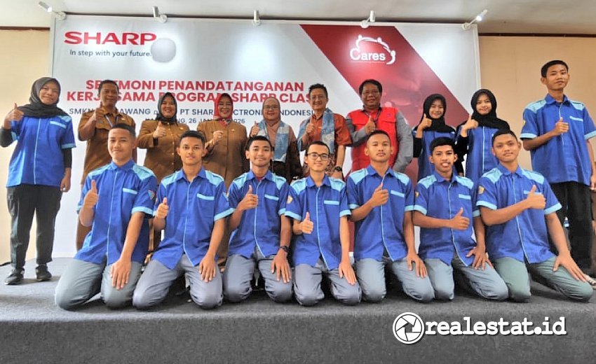 Sharp class SMKN 3 Karawang realestat.id dok