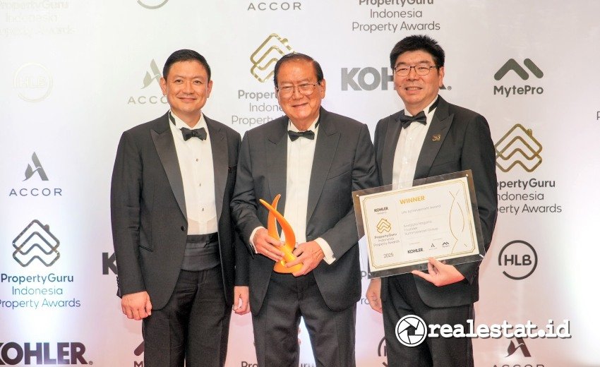 Summarecon Agung Founder Soetjipto Nagaria PropertyGuru Indonesia Property Awards 2025 realestat.id dok