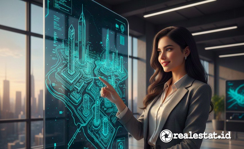 artificial intelligence ai tata kota data pertanahan peta realestat.id dok