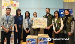program donasi buku Astra Property bertajuk Book It Forward-RealEstat.id