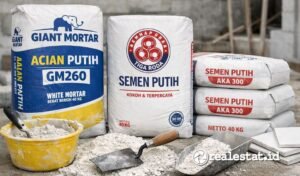 Daftar harga semen putih terbaru 2026-RealEstat.id