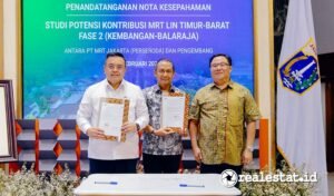 MoU Metland Cyber Puri MRT Jakarta Timur Barat realestat.id dok