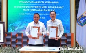 MoU Summarecon Serpong Tangerang MRT Jakarta Koridor Timur Barat realestat.id dok