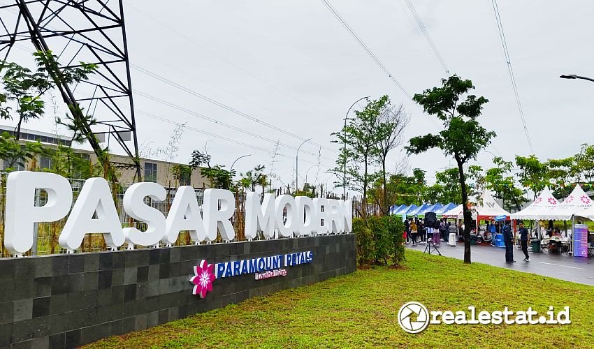 Pasar Modern Paramount Petals Urban Market realestat.id dok