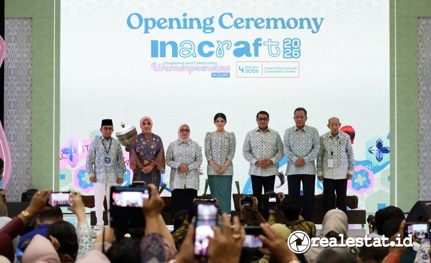 Pembukaan Inacraft 2026 womenpreneur realestat.id dok