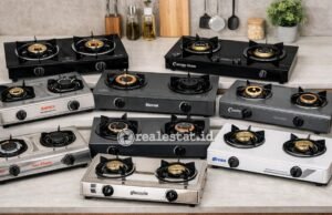 kompor gas 2 tungku terbaik 2026-RealEstat.id