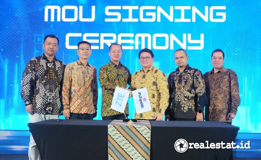 mou zte myrepublic indonesia ascend broadband realestat.id dok