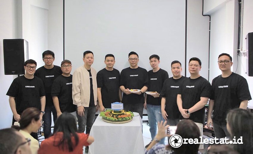 persemian kantor linktown surabaya pusat realestat.id dok