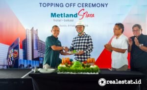 topping off tutup atap metland smara hotel bekasi realestat.id dok