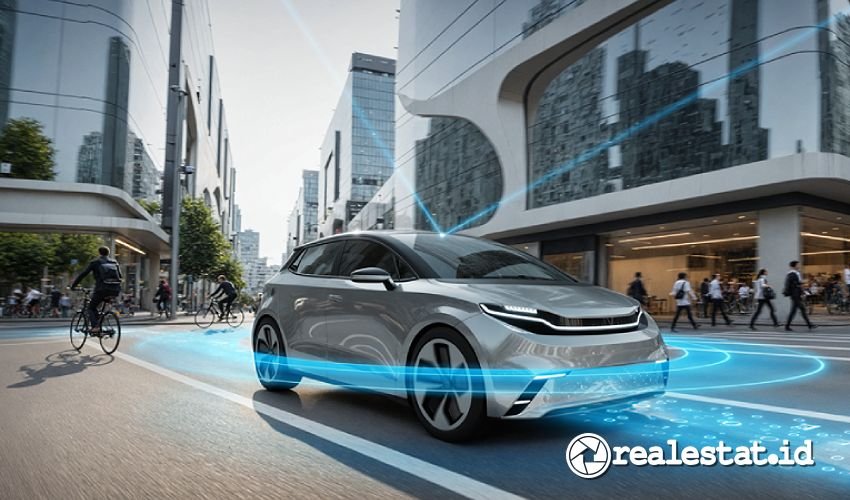 ADAS BOSCH di mobil modern-RealEstat.id