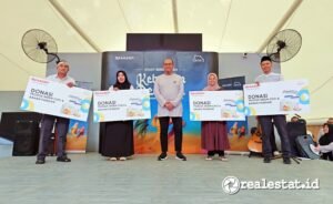 Andry Adi Utomo Sharp Indonesia Bersedekah 2026 realestat.id dok