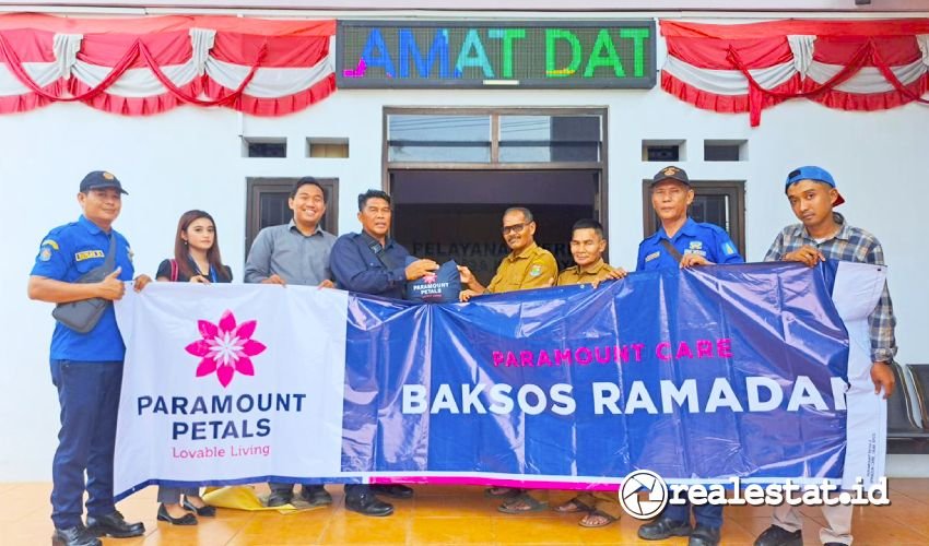 Bakti Sosial Baksos Ramadan 2026 CSR Paramount Land Petals realestat.id dok