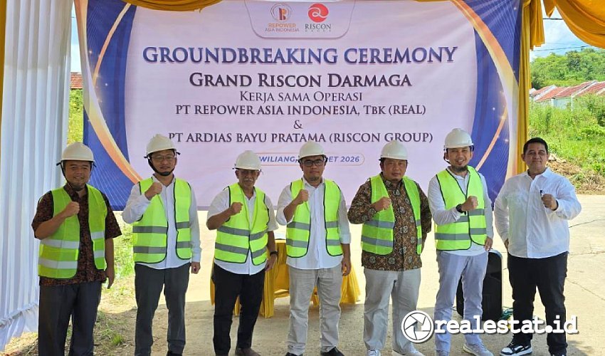 Groundbreaking Grand Riscon Darmaga Repower REAL realestat.id dok