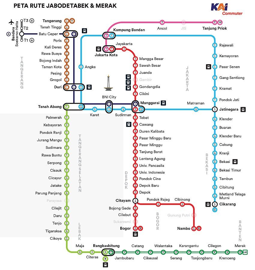 Peta jalur KRL Commuter Line Jabodetabek-RealEstat.id