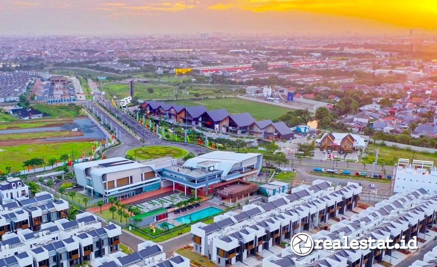 Summarecon Crown Gading SCG aerial view realestat.id dok