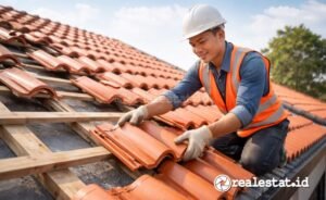 atap rumah genteng tanah liat gentengisasi jawa barat realestat.id dok