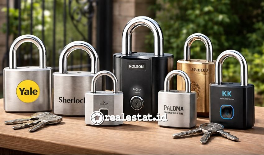 rekomendasi merek gembok pagar rumah terbaik anti maling-realestat.id