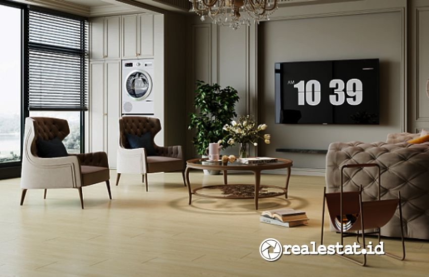 renovasi rumah jelang Lebaran bisa dengan mengganti lantai SPC TACO-RealEstat.id