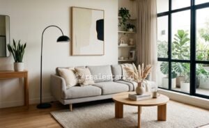 Desain Ruang Tamu Minimalis Terlihat Mewah realestat.id dok